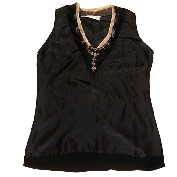 Viviana Uchitel Silk Blouse - Picture 1 of 6